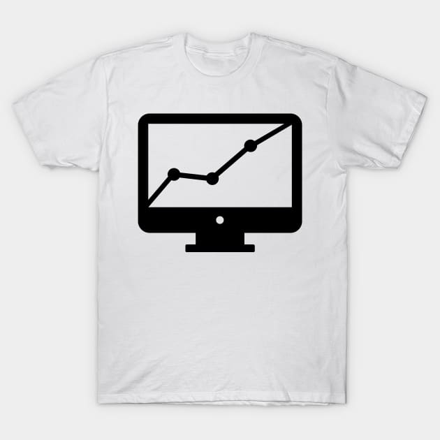 Charts screen T-Shirt by busines_night